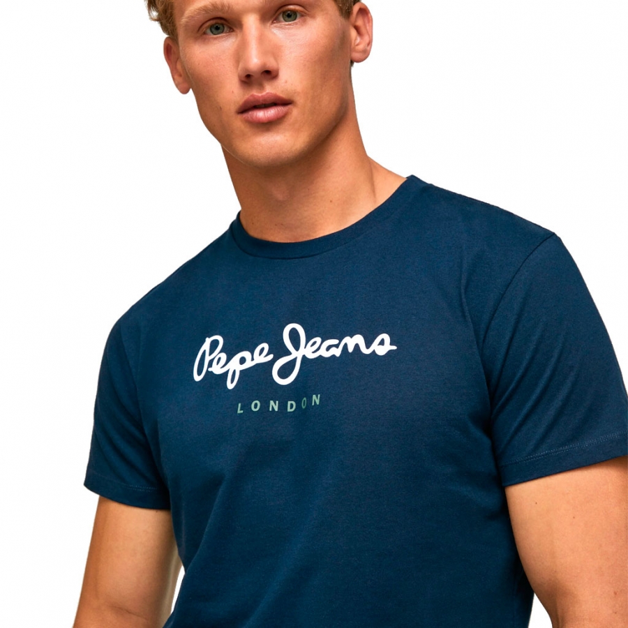 T-SHIRT IN COTONE CON STAMPA LOGO T-SHIRT IN COTONE CON STAMPA LOGO