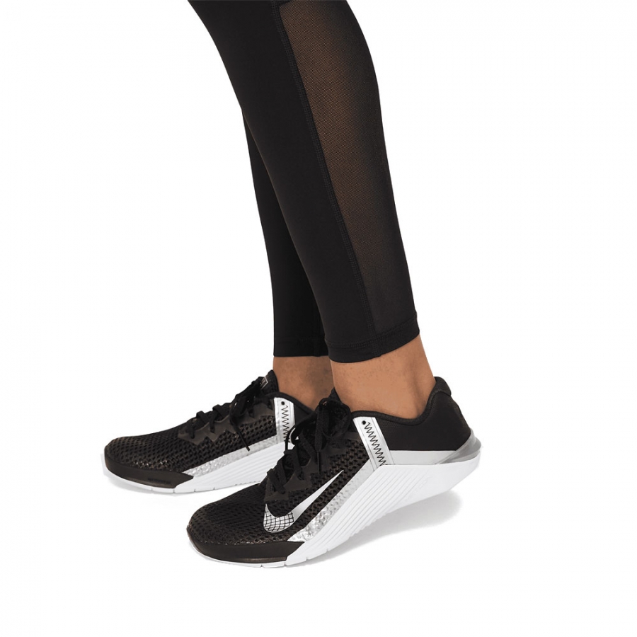 LEGGINGS A VITA MEDIA CON PANNELLI IN RETE LEGGINGS A VITA MEDIA CON PANNELLI IN RETE