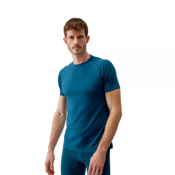 Born Living Yoga T-shirts de sport Bleu - T-SHIRT OTAWA - XL - Ref O22SM-H04 23 €