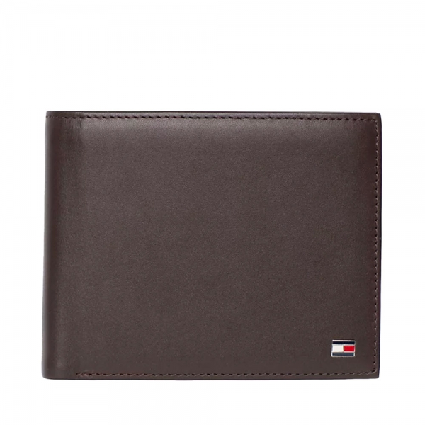 Tommy Hilfiger PORTEFEUILLE PLIABLE EN CUIR - UNICA Brun- Ref AM0AM00651 56 €