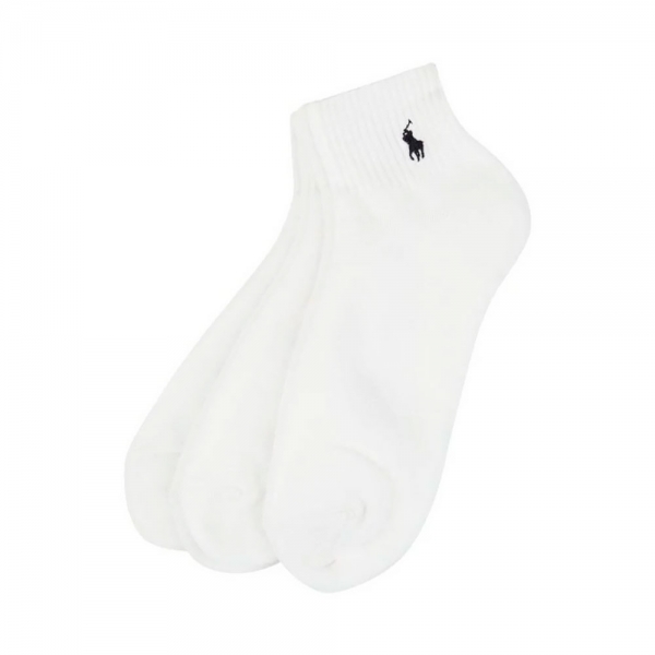 Ralph Lauren Chaussettes Blanc - LOT DE 3 CHAUSSETTES QUART - UNICA - Ref 449655220003 23 €