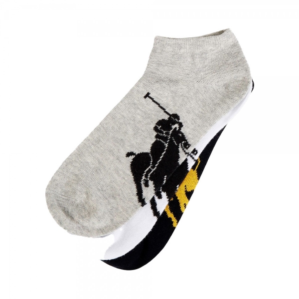 Ralph Lauren Chaussettes Multicolore - LOT DE 3 CHAUSSETTES QUART - UNICA - Ref 23 €