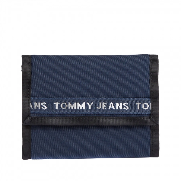 Tommy Hilfiger PORTEFEUILLE TROIS VOLETS EN NYLON - UNICA Bleu marine- Ref AM0AM11720 28 €