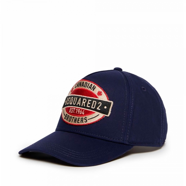 Dsquared2 CASQUETTE DE BASEBALL DQ1948 - UNICA Bleu marine- Ref 78 €