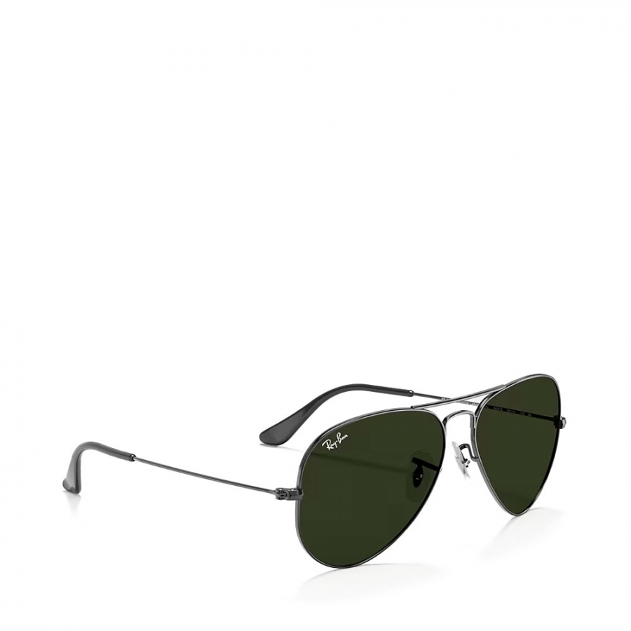 rb3025-aviateur-grand-metal-w0879-gunmetal-gris-vert rb3025-aviateur-grand-metal-w0879-gunmetal-gris-vert