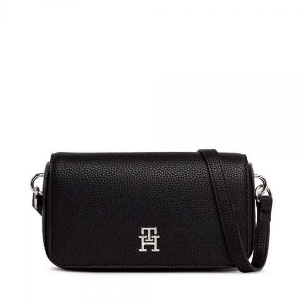 Tommy Hilfiger SAC BANDOULIRE EMBLME RABAT - U Noir- Ref 104 €