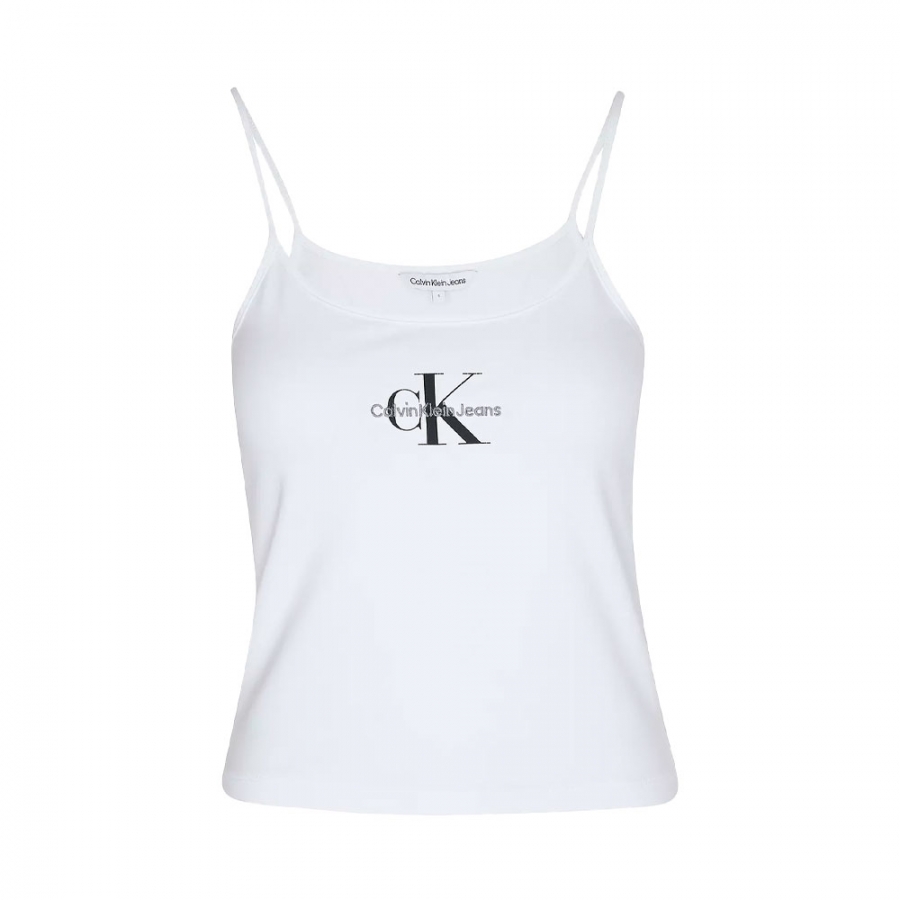 debardeur-a-bretelles-monologo-t-shirt-blanc-brillant debardeur-a-bretelles-monologo-t-shirt-blanc-brillant
