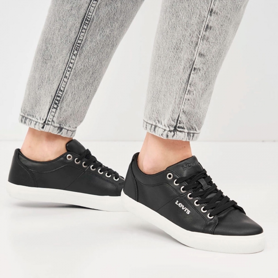 scarpe-da-ginnastica-nere-regolari-woodward scarpe-da-ginnastica-nere-regolari-woodward