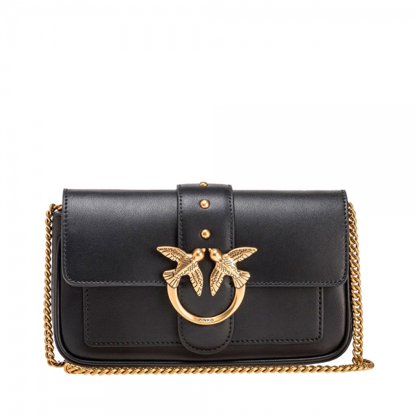 Pinko Sac femme Pocket Love Bag One noir - UNICA Noir- Ref 212 €