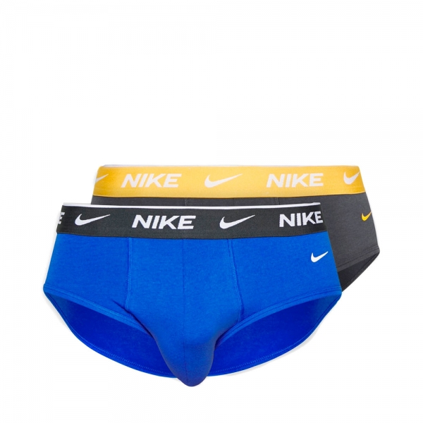 Nike Underwear Sous-vtements Bleu Jaune - Lot de 2 slips - S - Ref 0000KE1084 13 €