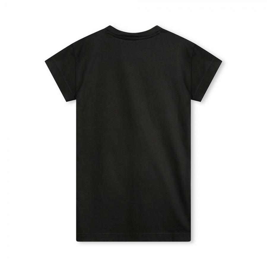 robe-t-shirt-en-coton-avec-logo-cloute-enfant robe-t-shirt-en-coton-avec-logo-cloute-enfant