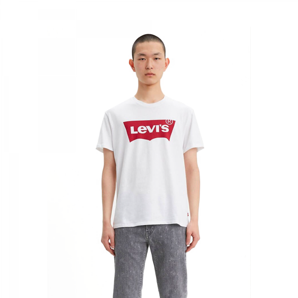 Levis T-shirts basiques Blanc - T-shirt graphique col montant - S - Ref 17783 21 €