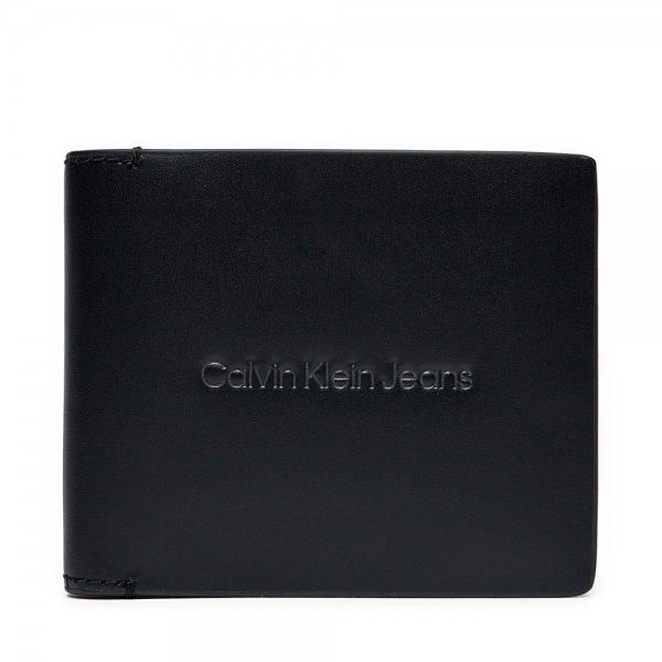 Calvin Klein PORTEFEUILLE DEUX VOLANTS IMPRIM LOGO - UNICA Noir- Ref 45 €