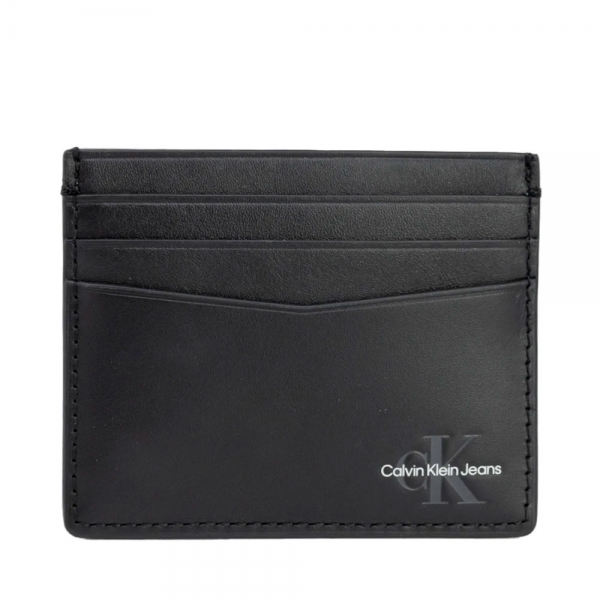 Calvin Klein PORTEFEUILLE 6CC MONOGRAMME SOUPLE - UNICA Noir- Ref 31 €