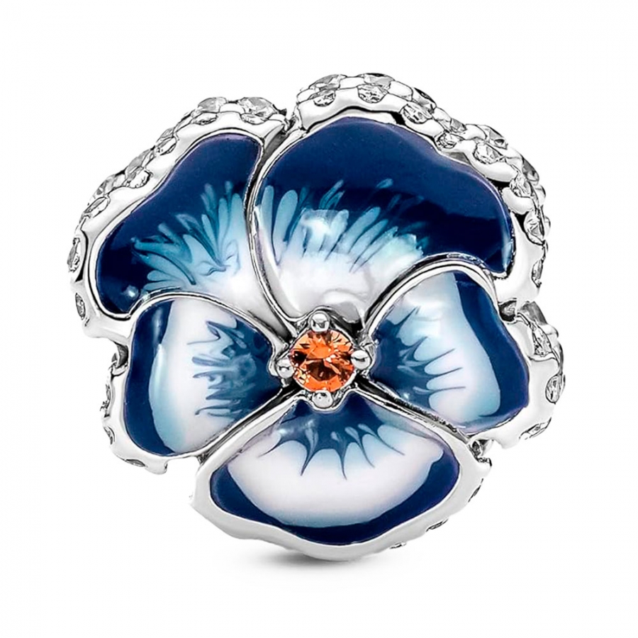 ciondolo-fiore-passante-blu-790777c02 ciondolo-fiore-passante-blu-790777c02