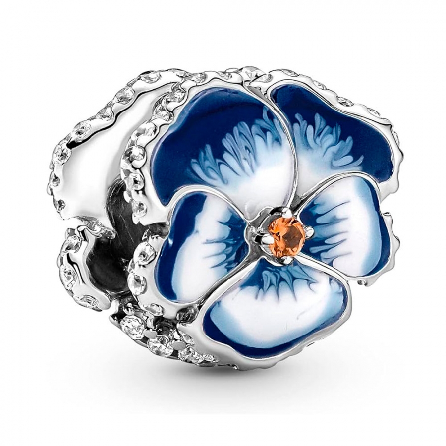 ciondolo-fiore-passante-blu-790777c02 ciondolo-fiore-passante-blu-790777c02