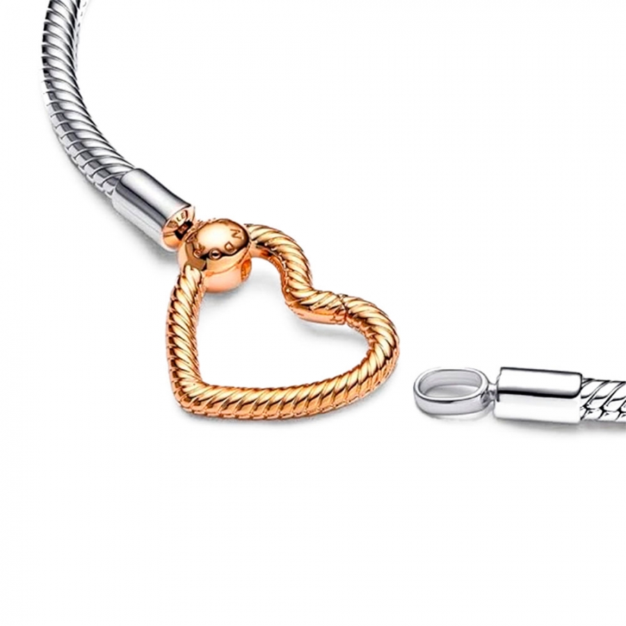 pandora-moments-bracelet-chaine-serpent-fermoir-coeur-569539c00 pandora-moments-bracelet-chaine-serpent-fermoir-coeur-569539c00