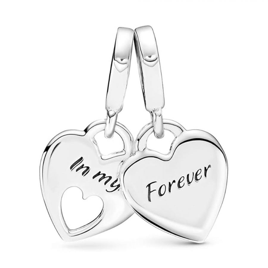 ciondolo-con-pendente-a-cuore-doppio-diviso-799187c01 ciondolo-con-pendente-a-cuore-doppio-diviso-799187c01