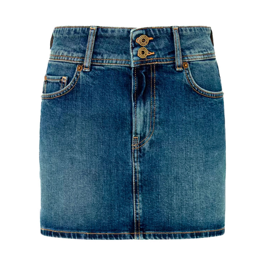 jupe-courte-en-jean-coupe-classique-taille-mi-haute jupe-courte-en-jean-coupe-classique-taille-mi-haute