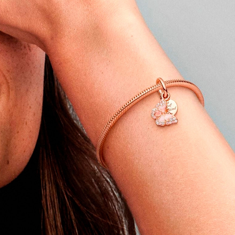 charm-colgante-doble-mariposa-rosa-782555c01 charm-colgante-doble-mariposa-rosa-782555c01