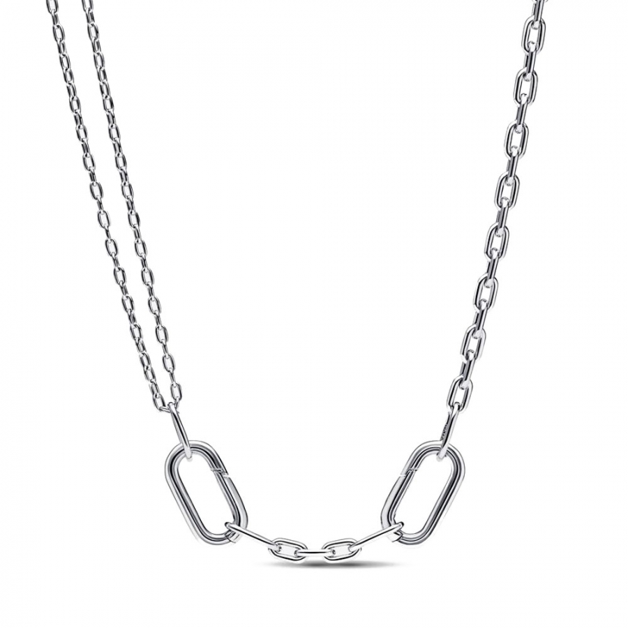 collier-chaine-a-maillons-doubles-pandora-me-392303c00 collier-chaine-a-maillons-doubles-pandora-me-392303c00