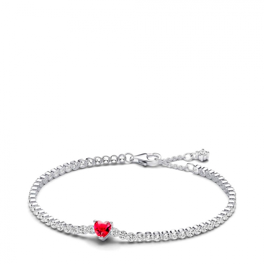 bracciale-tennis-cuore-rosso-lucido-590041c02 bracciale-tennis-cuore-rosso-lucido-590041c02