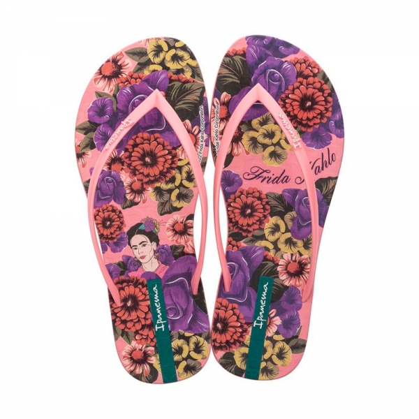 Ipanema TONGS FRIDA KAHLO - 39 Multicolore Rose- Ref 22 €