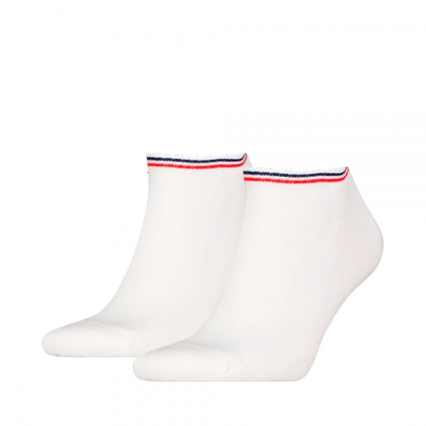 Tommy Hilfiger Calcetines Blanc - PACK 2 CHAUSSETTES SNEAKER ICONIQUES - 4346 - Ref 11 €