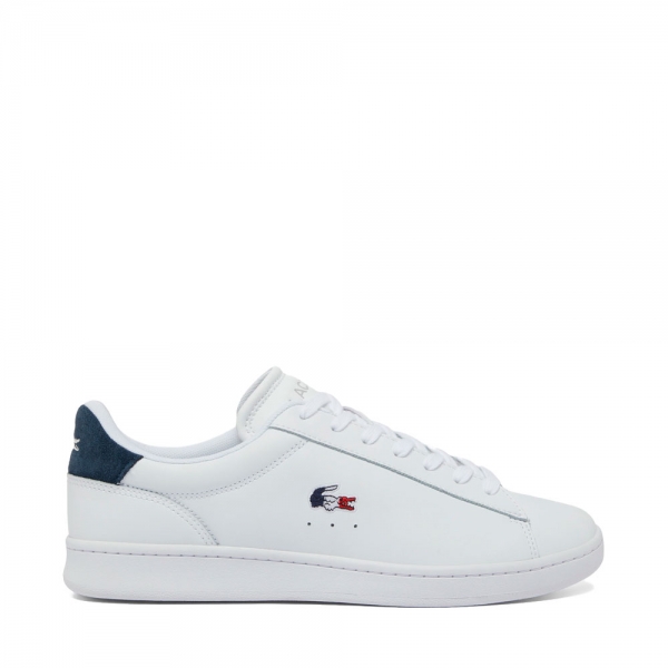 Lacoste ENSEMBLE DE BASKETS CARNABY - 40 Blanc Bleu marine Rouge- Ref 83 €
