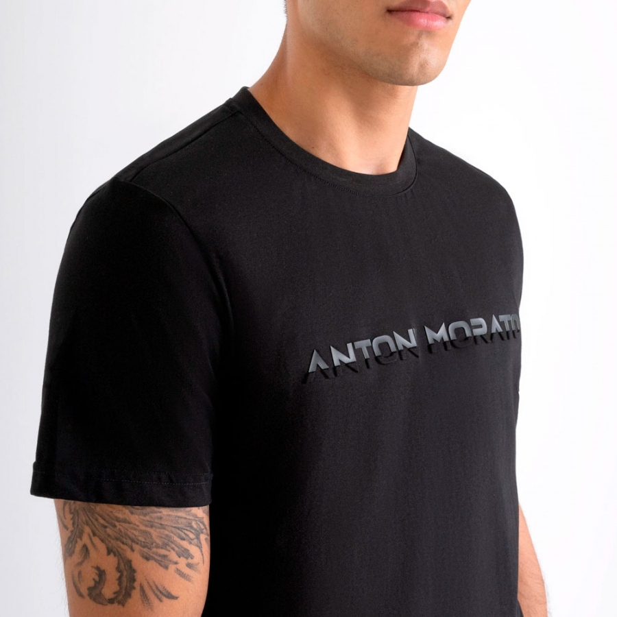 t-shirt-slim-fit-con-logo-ricamato t-shirt-slim-fit-con-logo-ricamato