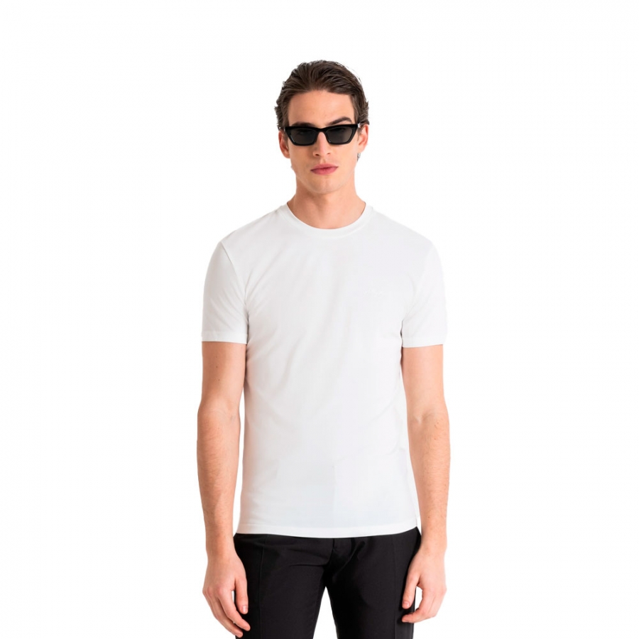 camiseta-super-slim-fit-con-logotipo-estampado camiseta-super-slim-fit-con-logotipo-estampado