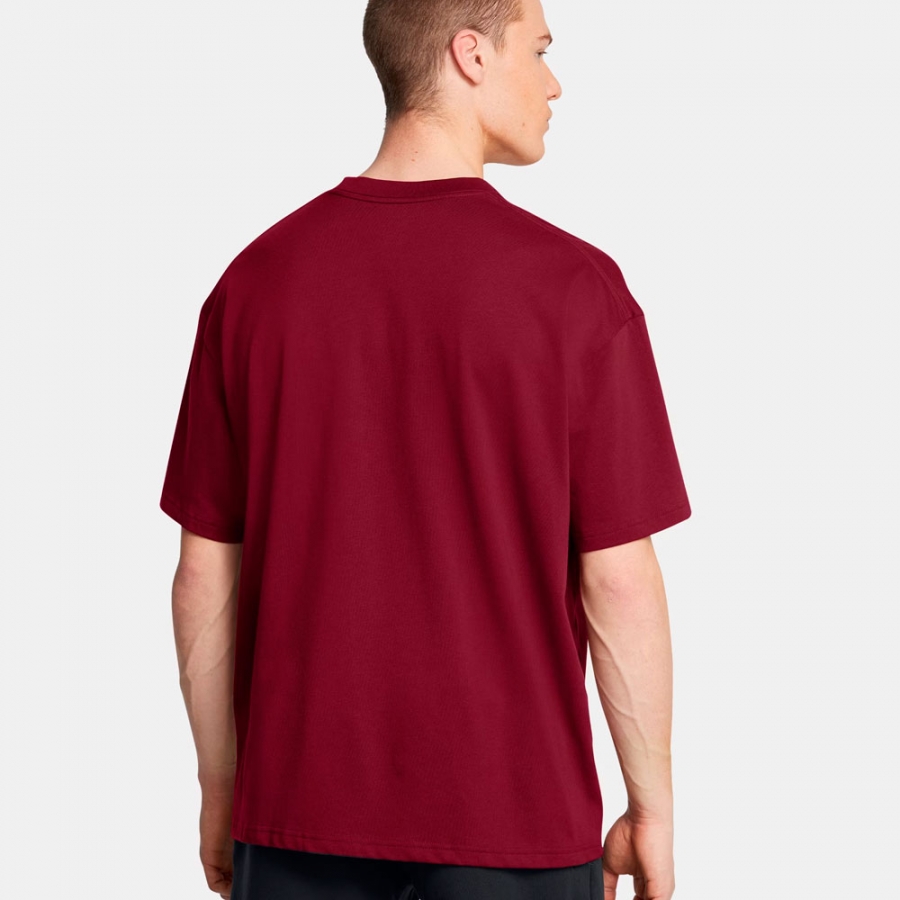 t-shirt-a-maniche-corte-oversize-con-marchio-pesante t-shirt-a-maniche-corte-oversize-con-marchio-pesante