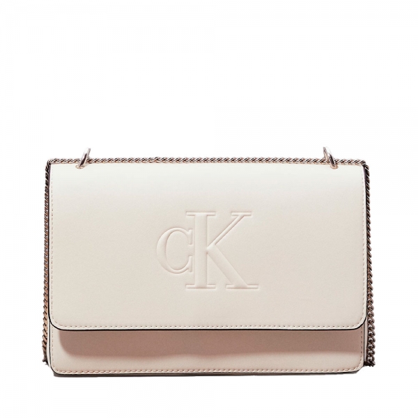Calvin Klein Sac bandoulire convertible - UNICA Crme- Ref 105 €