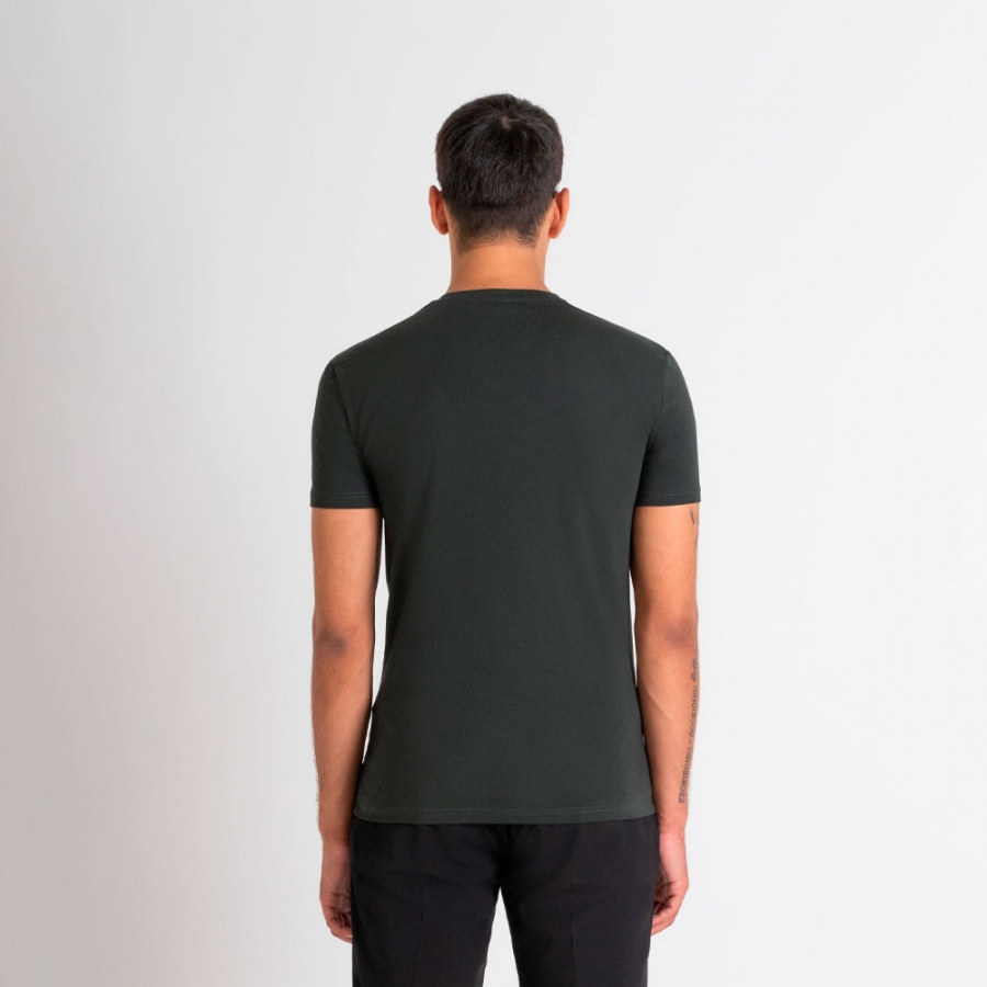 t-shirt-super-slim-fit-con-logo-in-gomma t-shirt-super-slim-fit-con-logo-in-gomma