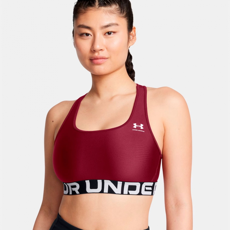 top-sportivo-con-marchio-heatgear-mid top-sportivo-con-marchio-heatgear-mid