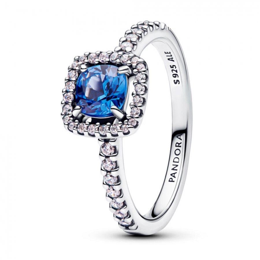 hellblauer-quadratischer-halo-statement-ring-193555c01 hellblauer-quadratischer-halo-statement-ring-193555c01