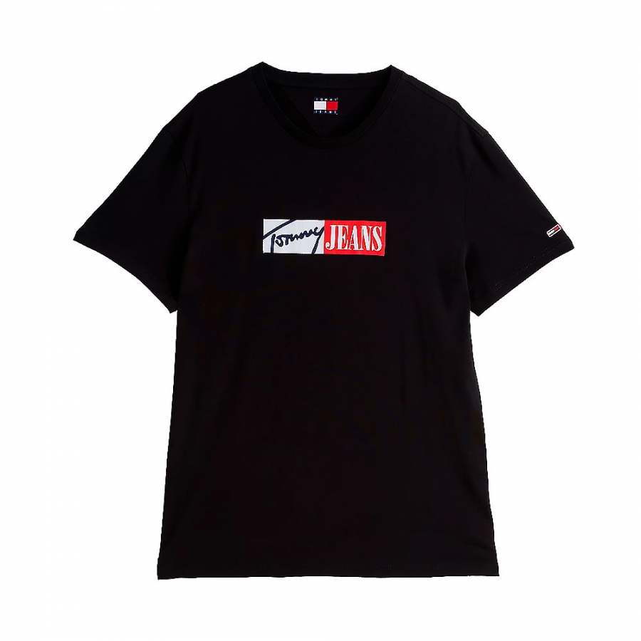 t-shirt-dal-taglio-slim-con-logo-distintivo