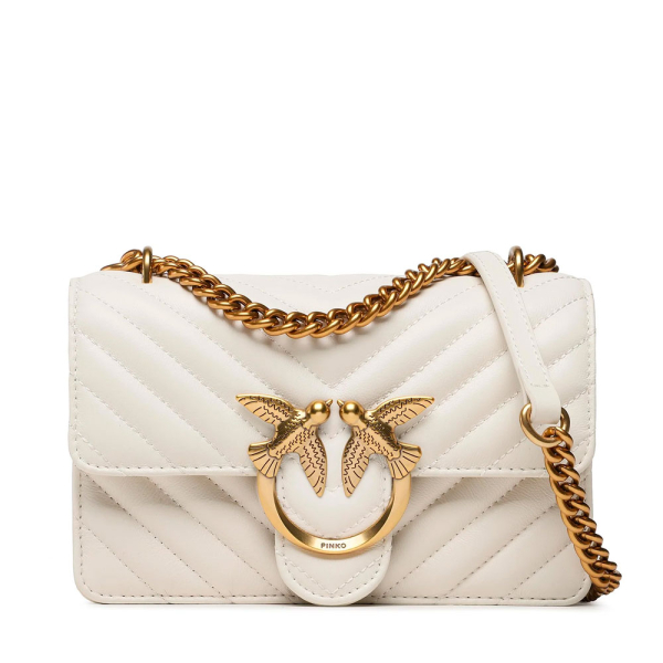 Pinko MINI SAC LOVE ONE - UNICA Blanc- Ref 244 €