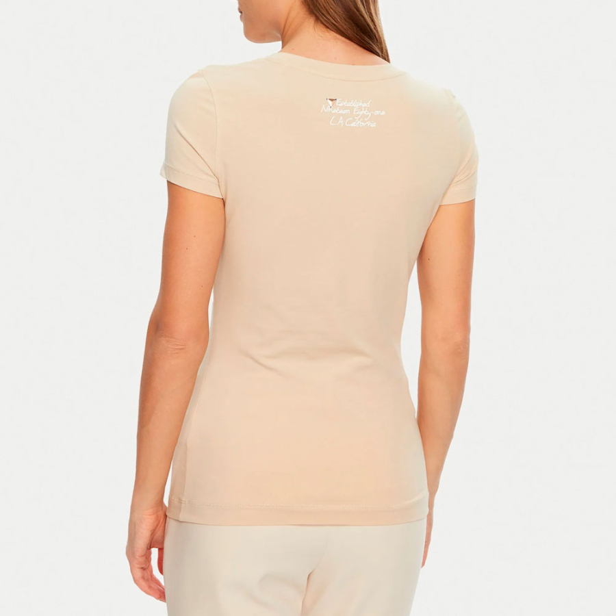 t-shirt-con-logo-triangolo-stampa-animalier t-shirt-con-logo-triangolo-stampa-animalier