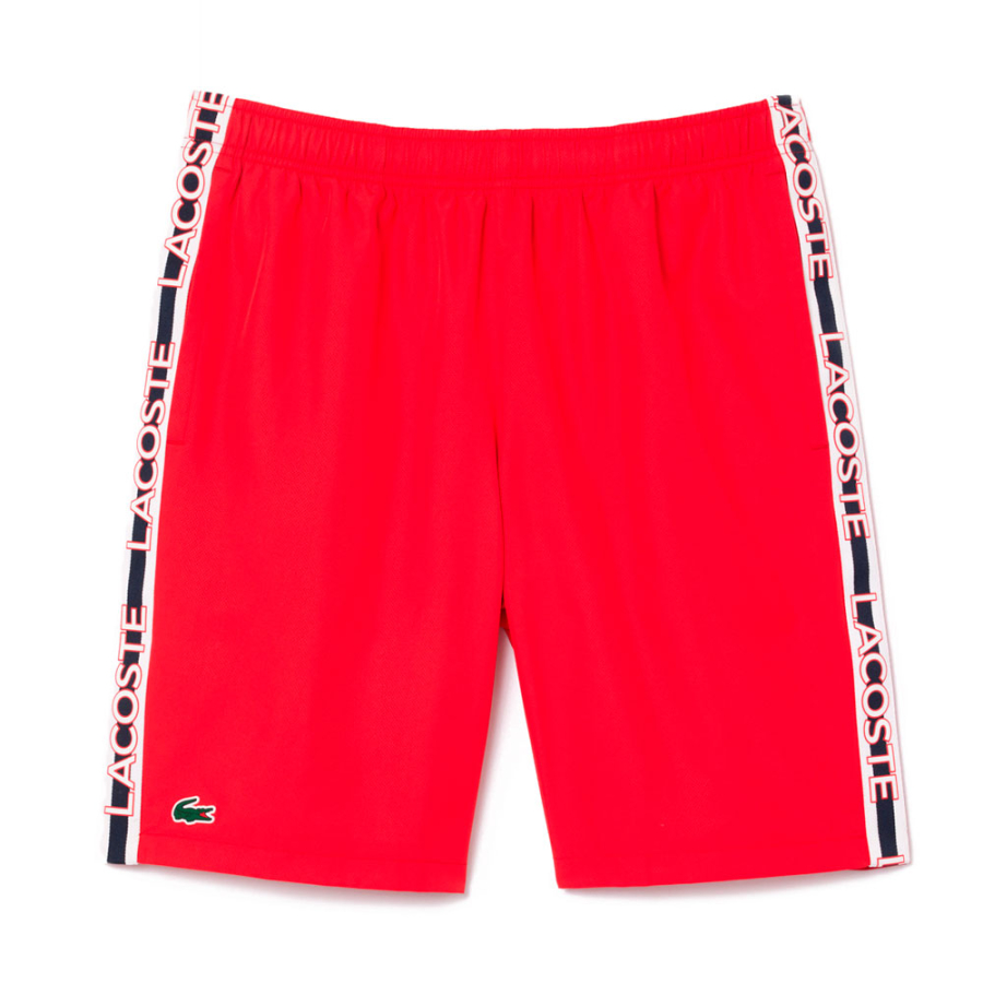 shorts-a-righe-con-logo-sportivo shorts-a-righe-con-logo-sportivo