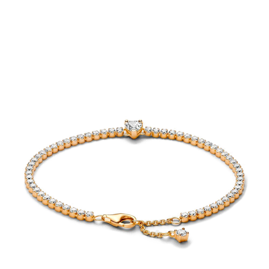 bracelet-tennis-coeur-brillant-560041c01 bracelet-tennis-coeur-brillant-560041c01