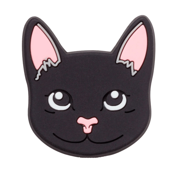 Crocs ACCESSOIRE CHAT NOIR - U Noir- Ref 4 €