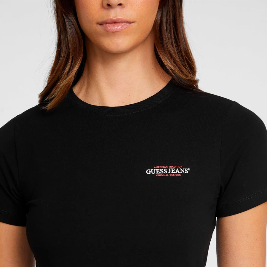 american-tradition-mini-t-shirt-mit-schlankem-schnitt american-tradition-mini-t-shirt-mit-schlankem-schnitt