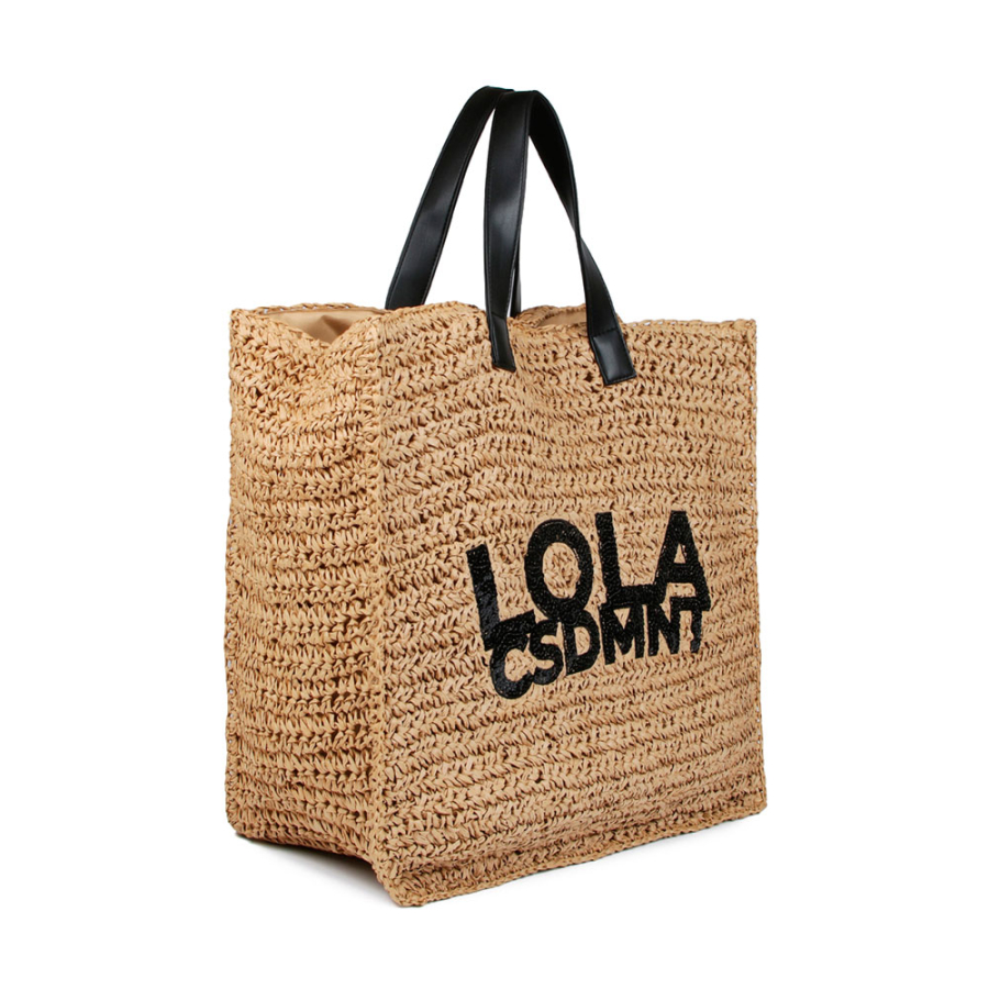 borsa-effetto-rafia-con-logo-brillante borsa-effetto-rafia-con-logo-brillante