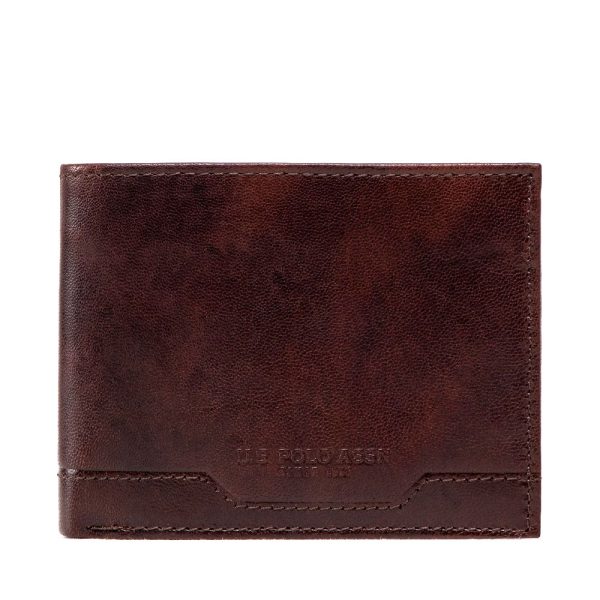 Us Polo Assn PORTEFEUILLE EN CUIR ST H - U Brun- Ref 30 €