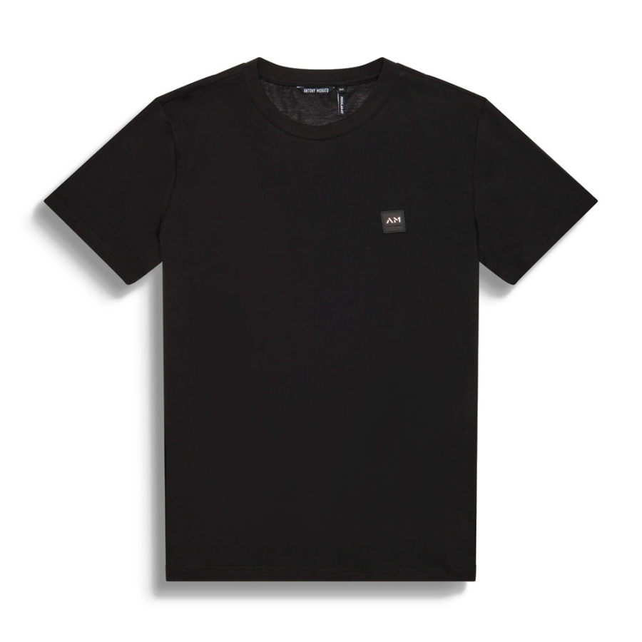 t-shirt-vestibilita-regolare-con-logo-in-metallo t-shirt-vestibilita-regolare-con-logo-in-metallo