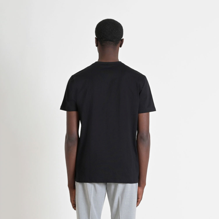 t-shirt-coupe-regulier-avec-imprime-logo-en-mousse t-shirt-coupe-regulier-avec-imprime-logo-en-mousse