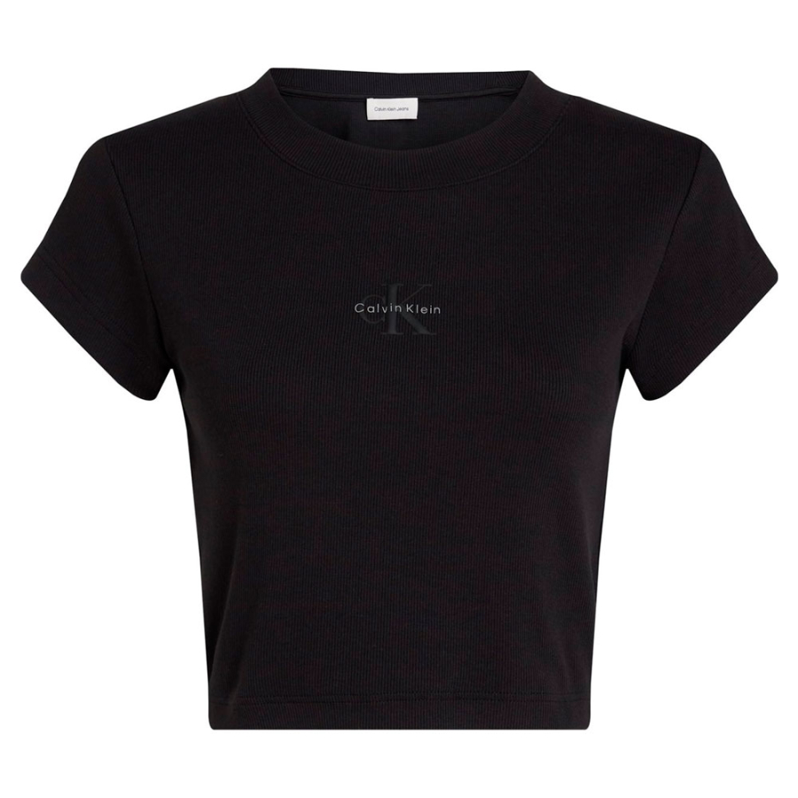 schlankes-kurzes-t-shirt-mit-monogramm schlankes-kurzes-t-shirt-mit-monogramm