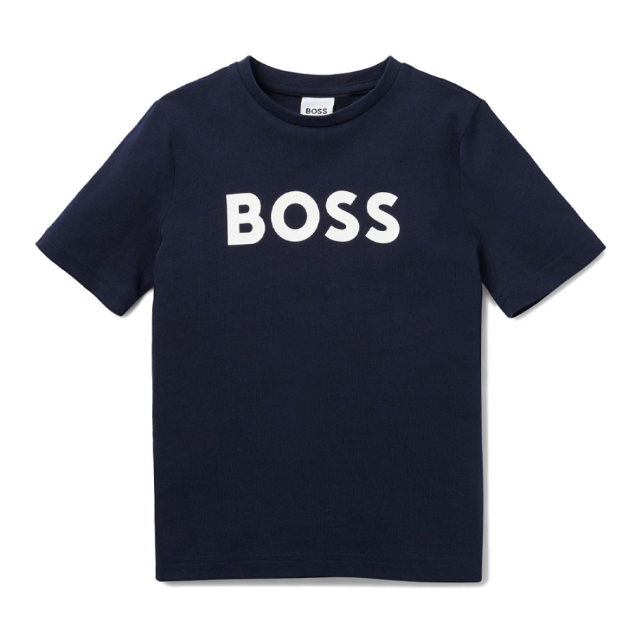 t-shirt-avec-logo-contraste-pour-enfants t-shirt-avec-logo-contraste-pour-enfants