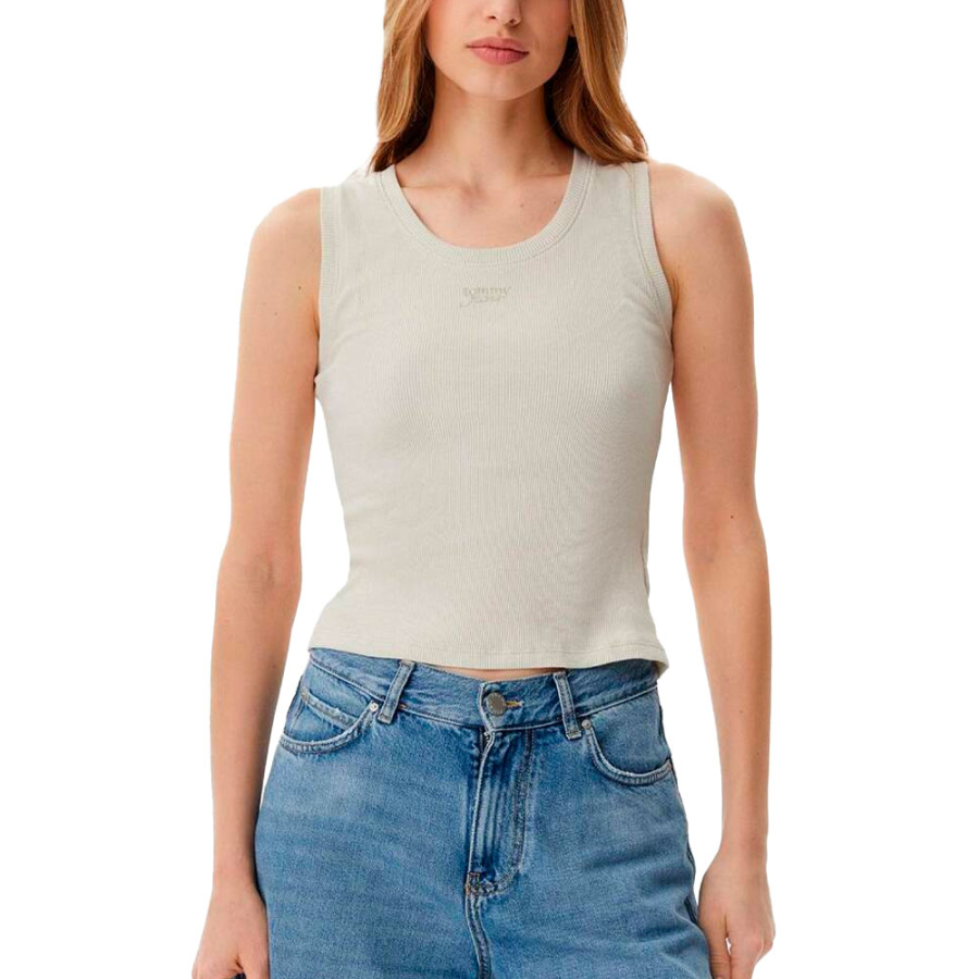 t-shirt-slim-senza-maniche-con-logo t-shirt-slim-senza-maniche-con-logo